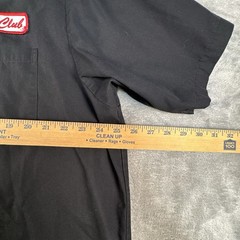 Jesse James West Coast Choppers Mechanic Mens XL Black Vintage Embroidered