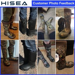 HISEA Men’s Hunting Boots Neoprene Insulated Rain & Snow Muck Mud Working Boots
