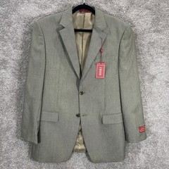 Izod Blazer Mens 38R Brown Suit Coat Sport Coat Dressy Casual Office Career NWT