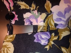 VINTAGE SARAH TAYLOR DRESS: Size 5/6 Muti-Colors Flower Pattern