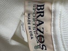 Vintage 1999 College World Series T Shirt – Brazos – Medium
