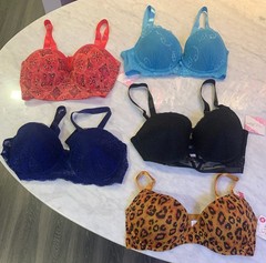 Black Fuchsia by Secret Lace, Womens Bras