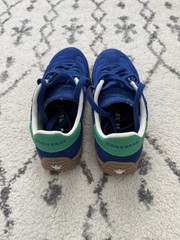 Converse All Star Low Top Lace-Up Sneaker Blue Green White Gum Sole Teens