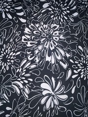 Additions by Chico’s Black White Floral Sleeveless Scoop Neck Tank Top 0