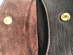 C&A ladies bag shoulder bag crossbody brown leather