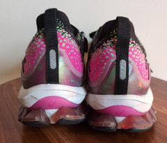 Asics Gel-Kinsei FF Blast Womens Size 9.5 Black Pink Rave Athletic Running Shoes