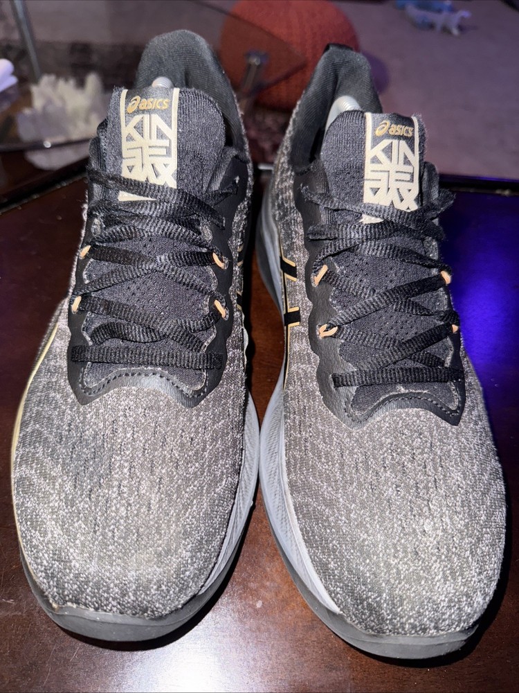 ASICS Gel Kinsei Max Platinum Black Champagne 1011B927-001 Size 11