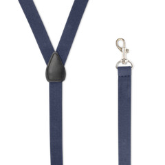 Men’s Suspenders, Metal Snap-Ons, Belt Loops, Y Style, Many Colors, USA-made