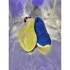 ASICS Gel-Kayano 30 Blue Lime Green Running Shoes Mens 13 Wide 1011B685