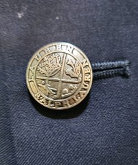 Ralph Lauren BLACK LABEL Jacket Mens 52R Sports Coat Blazer Silver Buttons Wool