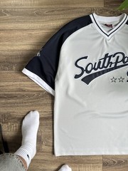 Southpole 21 Oversized Man’s Jersey Vintage Made In Korea Grey T-Shirt Size M