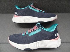 Kuru Women 10 M Atom 2 Sneakers Night Blue Teal Lace-Up Comfort Cloud 211106100