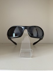 Vintage Oakley Monster Dog Sunglasses 00s Matte Black Frame Black Lenses