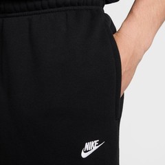 Nike Men’s Club Fleece Cargo Pants, Black/Black/White – Black/Black/White – Larg