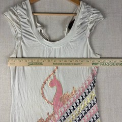 Baby Phat Y2K Cat Logo Sleeveless Back Lace XL Top
