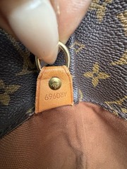 LOUIS VUITTON Cabas Alto Monogram XLarge Shoulder Tote Bag Brown Initials