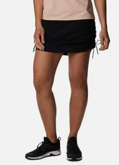 Columbia Women’s Black Jupe All Seasons Ruched Seams Skort Size L -NWT