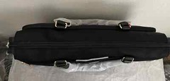 NWT Tumi Voyageur Kendallville Briefcase Bag $495 Black/Gold
