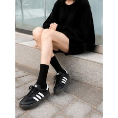 Women High Rib Crew Socks 10 Pairs Cotton Cushioned Odor Free Athletic Casual