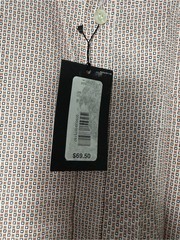 Murano Men’s Short-Sleeve Patterned Shirt