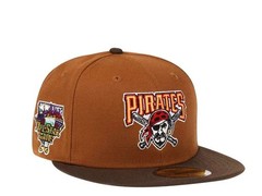 Topperzstore Exclusive Pittsburgh Pirates New Era 59fifty 7 5/8 Bourbon Suede