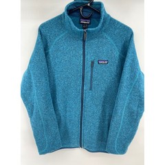 Patagonia Better Sweater Full Zip Jacket Teal Blue Heather Womens L 25527