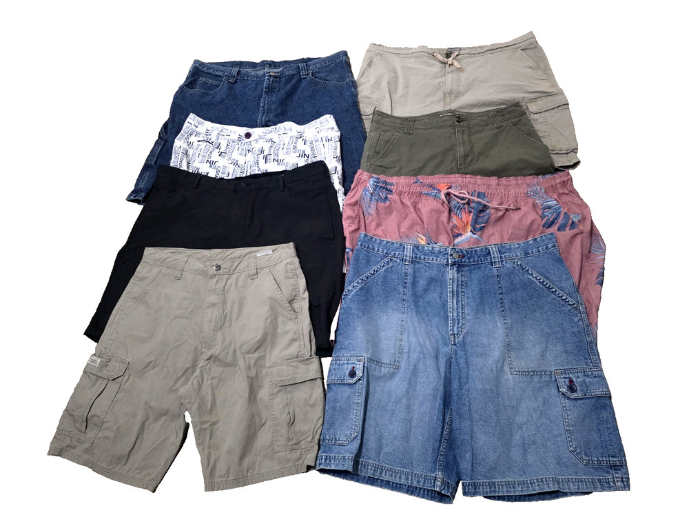 Wholesale Lot Of 25 Pcs Random Mix Men’s Shorts Reseller Consignment Size XS-4X
