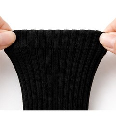 Women High Rib Crew Socks 10 Pairs Cotton Cushioned Odor Free Athletic Casual
