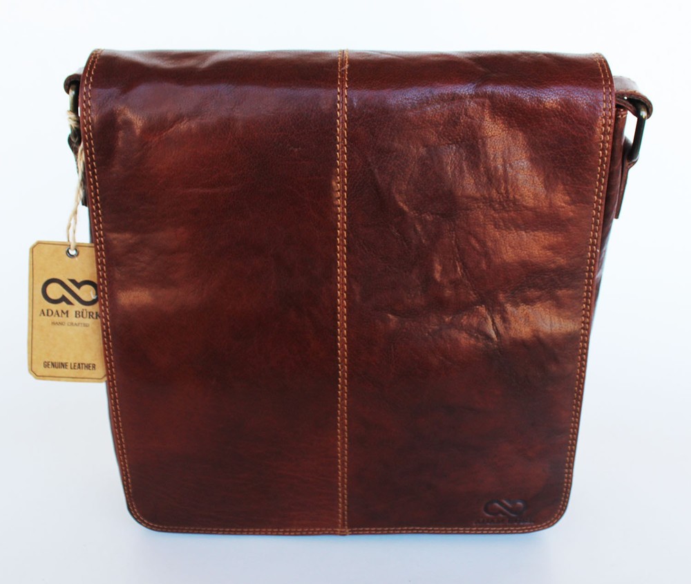 European Leather Multipurpose Bussiness Crossbody Messenger Travel Bag 18AB07BR