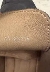 Callaghan Leather Casual Sandals Navy Made In Spain Sz 44/US 10.5