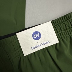 Outdoor Voices Mens XL HiFlex Pants OV61402 Douglass Fir Green Hiking Pockets