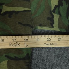 VTG Rothco Shirt Mens Large Green Woodland Camo Crewneck Military Made USA Tee