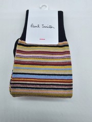Paul Smith Stripe Black Multi Socks Made in England Great gift AMSTRP-92 314