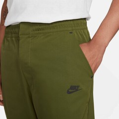 Nike Sportswear Tech Woven Mens Pants Size XL Olive Green Black DR9101 326