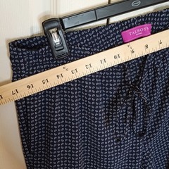 Talbots Petites Oprah Magazine Collection Pants MP Navy Blue Dress Pants