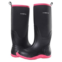 HISEA Women Waterproof Rain Boot Non-Slip Outdoor Garden Mud Work Knee High Boot