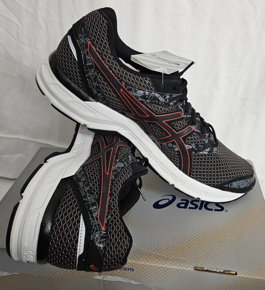Asics Gel-EXCITE Mens Size 13 Athletic Running Shoes Sneakers T6E3N BLACK NEW