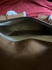 Michael Kors Hamilton Light Brown Saffiano Leather Satchel/messenger Bag