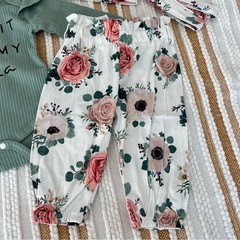 I Got It From My Mama Floral Baby Outfit 0–3M | 3-Piece Set