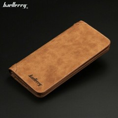 Men’s Leather Long Wallet Bifold ID Card Holder Purse Checkbook Clutch Billfold