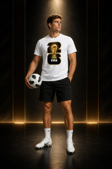 FIFA World Cup 2026 Unisex Cotton T-Shirt Soccer Fan Graphic Tee Casual Top
