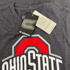 Colosseum Ohio State Mens Small T-Shirt Gray New NCAA Buckeyes Graphic Tee NWT