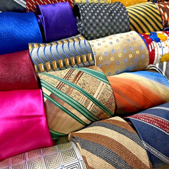 40 Pc Neckties Mix Lot Wear Quilting Craft Cutter Wholesale Tie Lots