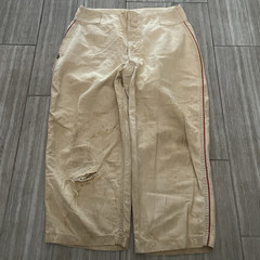 30s / 40s true vintage Spalding Bros Men’s Beige Cotton Canvas Pants 34W