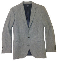 J.CREW Ludlow Jacket 38S Tweed Excellent Condition Moon Sport Coat Blazer