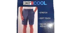 32 Degrees Men’s Twill Tech Performance Stretch Soft Touch Short