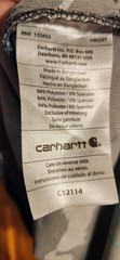 Carhartt Scrub Top Women’s Large V-Neck Printed Short Sleeve Shirt