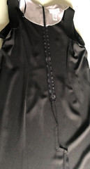 Studio I Women’s 2Piece Suit Set Long 3Button Jacket & Sheath Dress Black Size14