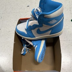 Nike Air Jordan 1 Retro OG High Top UNC Toe Blue/White Men’s DZ5485-400