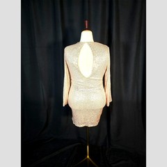 Twinkle in the Spotlight: Glamorous Backless Dress